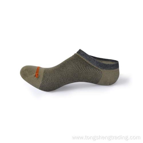 Breathable cotton three-dimensional-sneaker-socks for men